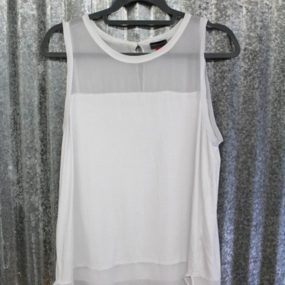 Vince Camuto classic sleeveless blouse